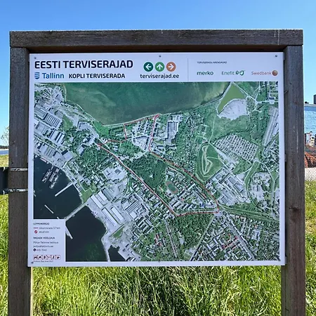 Waterfront Luxury With Sauna Terrace And Parking * Tallinn