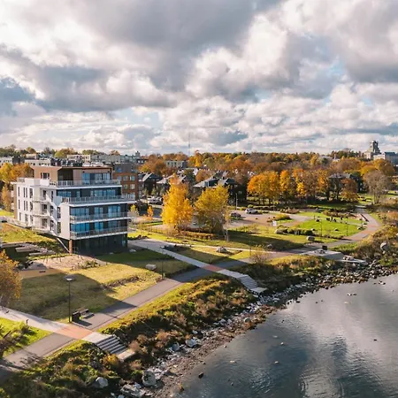 Waterfront Luxury With Sauna Terrace And Parking Apartman Tallinn